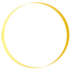Gold Circle Frame