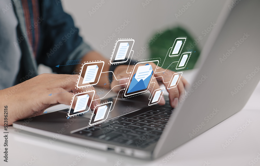 Poster it staff employ a document management system (dms), an online documentation database, process automa