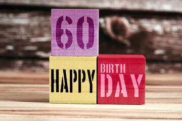 Glückwunsch zum 60 Geburtstag