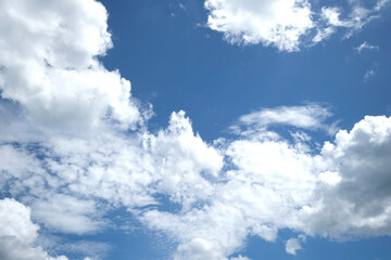 青空と夏の雲