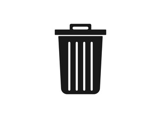 Recycle bin icon. Trash Can icon vector illustration.