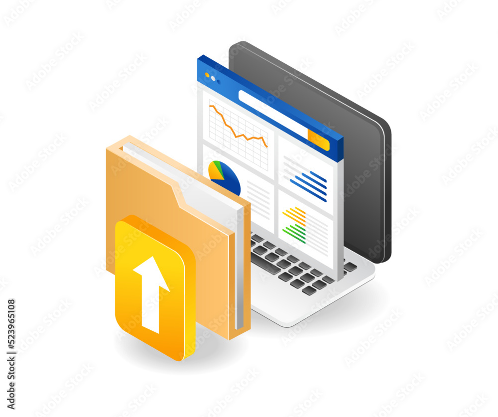 Poster Send analysis data folder by computer