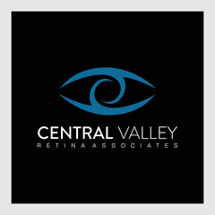 Branding Identity Corporate Eye Care vector logo design