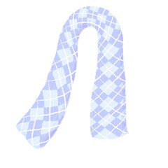 Blue Cozy And Warm Clothes