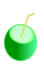 illustration of a glass of juice