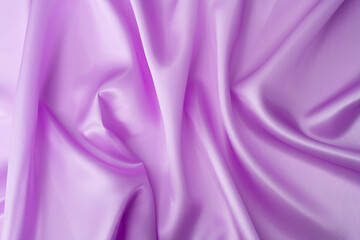 Close up of purple silk background