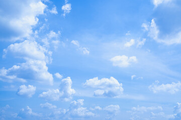 Beautiful sky with cloud. Abstract nature background. 