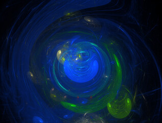 Imaginatory fractal abstract background Image