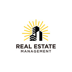 Building Logo Constructions Abstract Vector Business