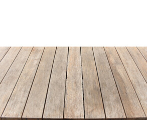 old wood plank vintage texture on transparent background png file
