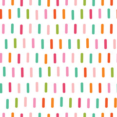 Abstract striped background pattern. Bright and fun vector seamless repeat of lines., geometric design element.