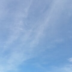 sky space with white clouds in sunny day