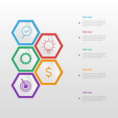 bussines infographic element for presentation