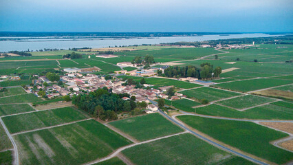 Estuaire de la Gironde, drone