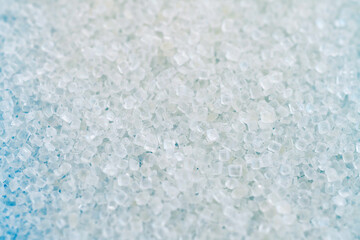 Obraz premium Background of white sugar crystals