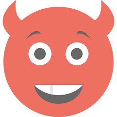 Devil Grinning 