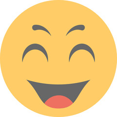 Laughing Emoji Expression