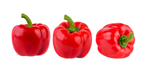 Pepper on transparent png background