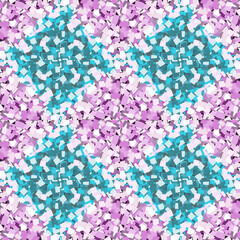 Abstract batik ornament seamless pattern unique aesthetic ethnic for fabric or wallpaper 