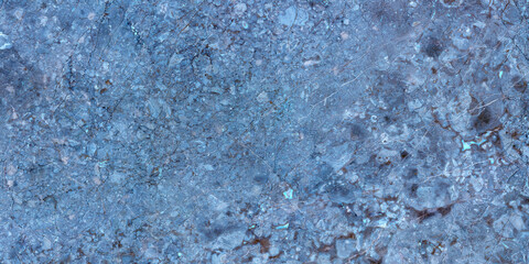 Blue marble stone texture, natural background