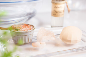 バスタイムやスキンケアのイメージ