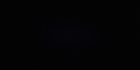 Abstract dark hexagon background