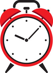 Alarm clock  PNG vector Style