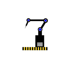 Drill icon on white background