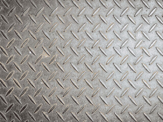 background of metal diamond plate