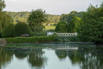 Bridge across a lake