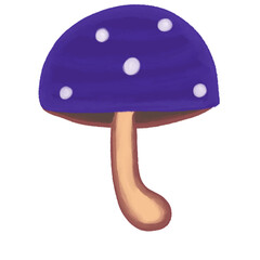 Mushroom clipart illustration
