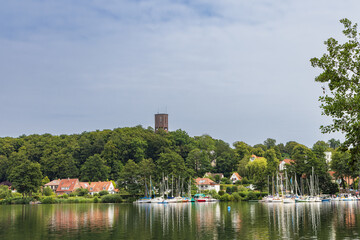 Fototapeta premium Cityscape Ratzeburg in Schleswig-Holstein in Germany