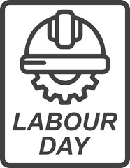 Labour day celebrates symbol vector