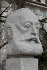 Gottfried Keller, Statue in Z&uuml;rich