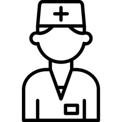 Male Nurse Icon