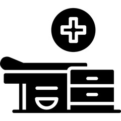 Obraz premium Hospital Room Icon
