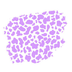 Purple Cow Print