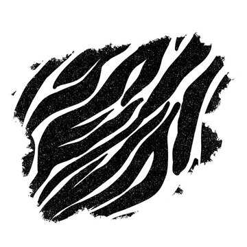 zebra print splash