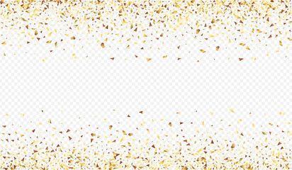 Yellow Rain Christmas Transparent Background.
