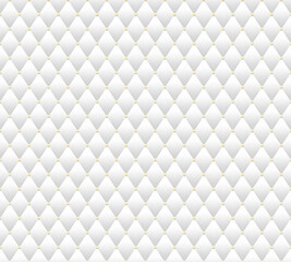 White royal background with rhombus and gold elements.