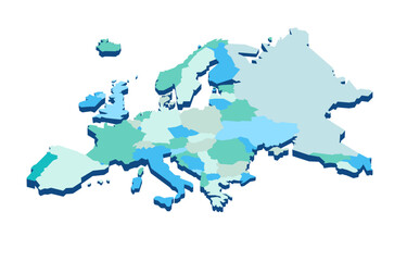 Mappa degli stati dell'unione europea