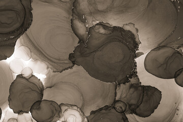 Dark abstract texture or fluid art background