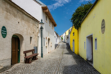 Wine cellars in Drasenhofen, Lower Austria, Weinviertel