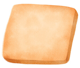 Cookie watercolor hand painted