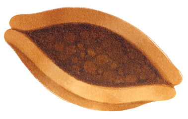 Dorayaki Watercolor