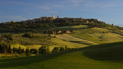 Fototapeta na wymiar Pienza in Siena, Toscana italy val d´orcia