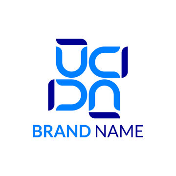 Abstract Letter Uci Logo Design