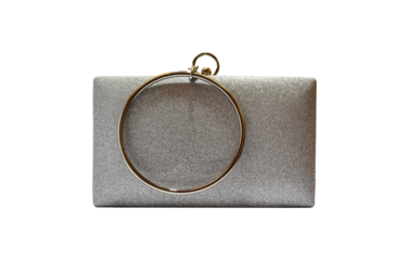 Clutch bag, Female bag Isolated on transparent background - PNG format.