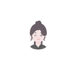avatar businesswoman for social user