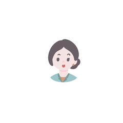avatar businesswoman for social user